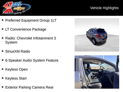 Used 2020 Chevrolet Trax LT w/ LT Convenience Package image 2