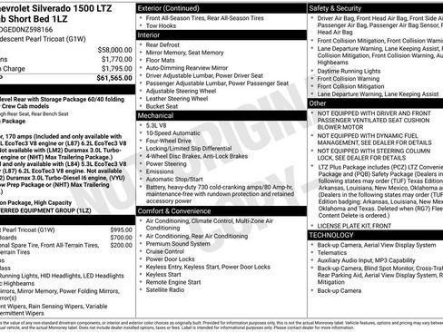 Used 2022 Chevrolet Silverado 1500 LTZ AWD/4WD image 12