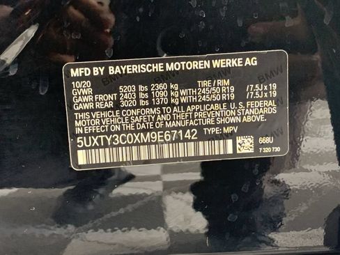 Used 2021 BMW X3 sDrive30i w/ Convenience Package RWD image 12