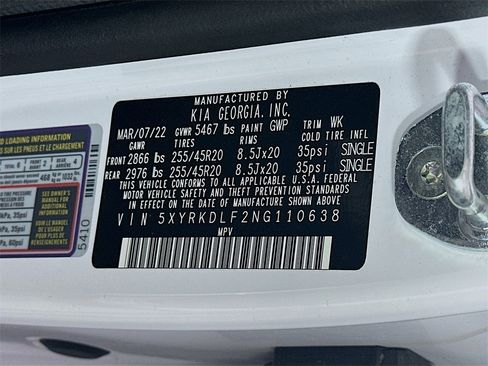 Used 2022 Kia Sorento SX image 35