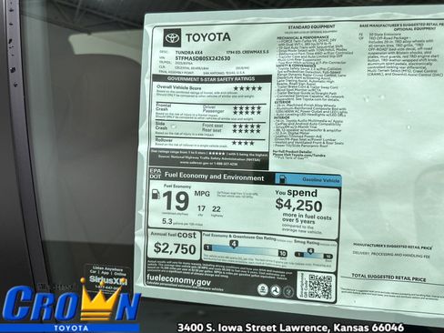 New 2025 Toyota Tundra 1794 Edition image 40