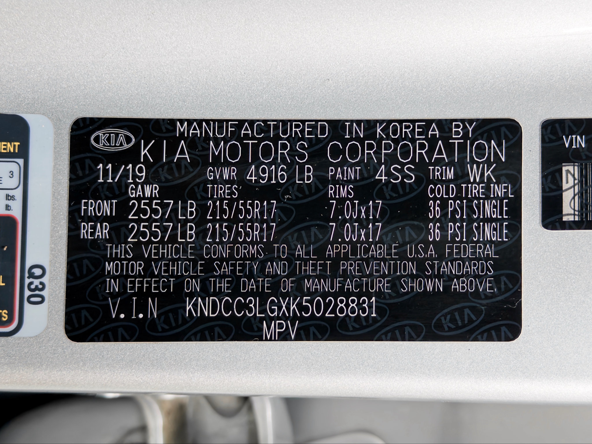Used 2019 Kia Niro EX w/ Cold Weather Package 2.0 FWD image 26