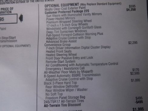 New 2026 Jeep Wrangler Sport S image 40