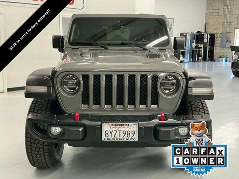 Used 2021 Jeep Wrangler Unlimited Rubicon w/ Steel Bumper Group AWD/4WD image 2