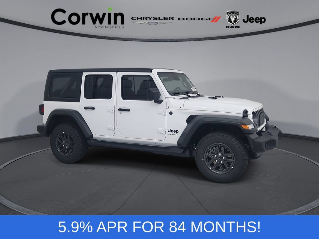 New 2026 Jeep Wrangler Unlimited Sport AWD/4WD 360° Tour
