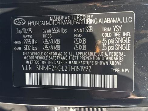 New 2026 Hyundai Santa Fe SEL image 18