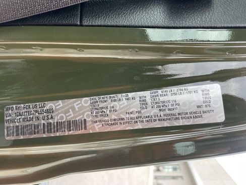 Used 2023 Jeep Gladiator Mojave w/ LED Lighting Group image 33