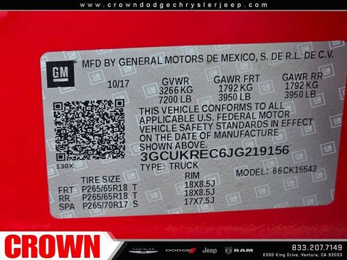 Used 2018 Chevrolet Silverado 1500 LT w/ All Star Edition image 30