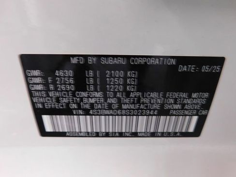 Used 2025 Subaru Legacy Premium image 37