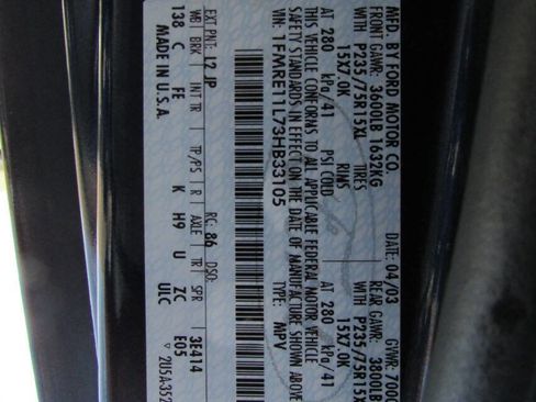 Used 2003 Ford E-150 and Econoline 150 Wagon image 34