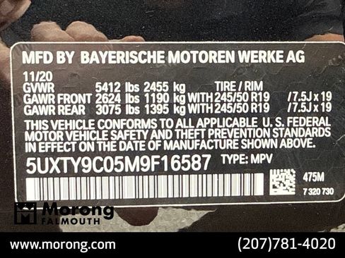 Used 2021 BMW X3 M40i w/ Premium Package AWD/4WD image 36