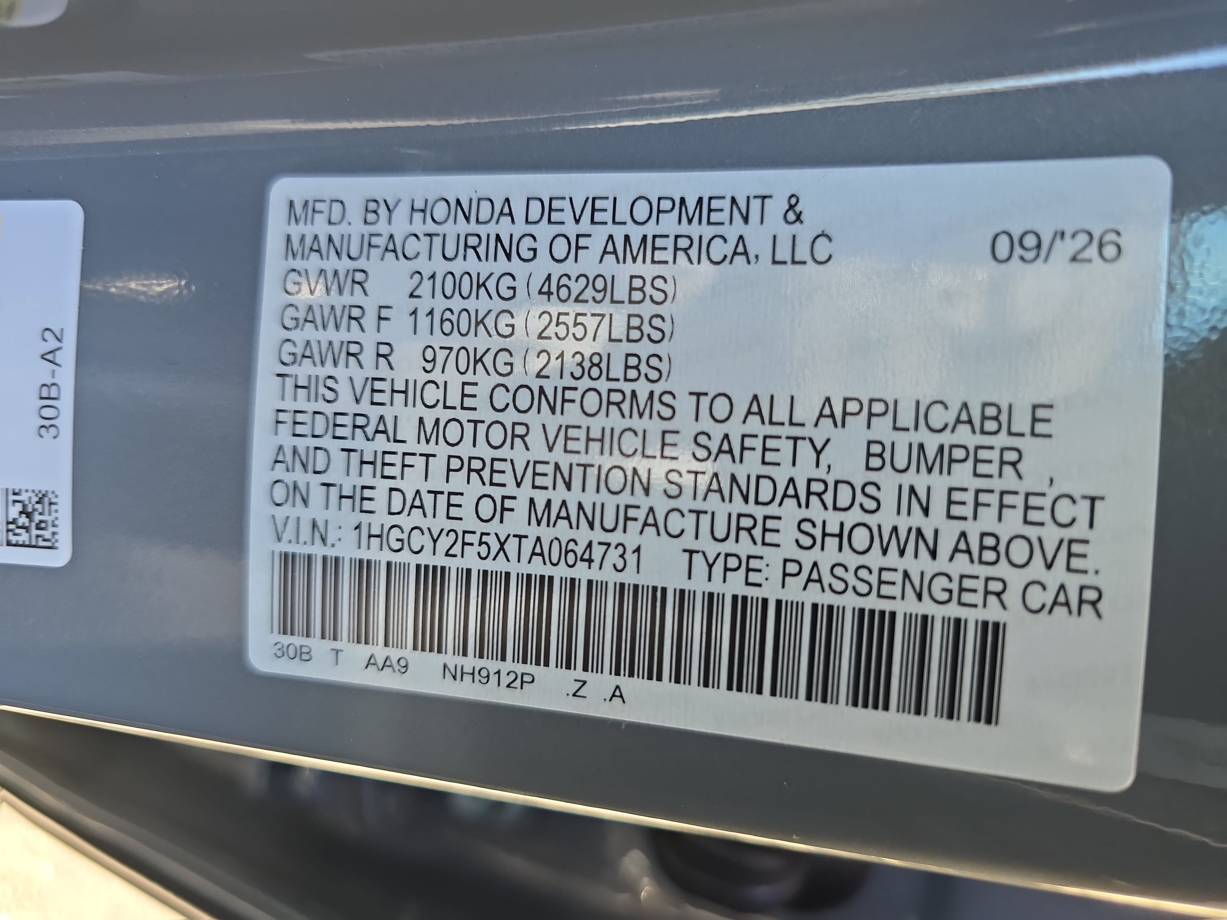 New 2026 Honda Accord Sport image 34