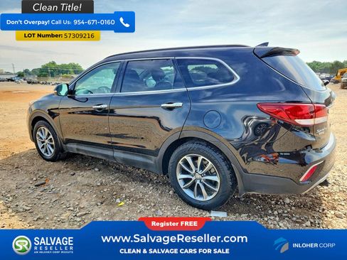Used 2017 Hyundai Santa Fe Limited AWD/4WD image 3