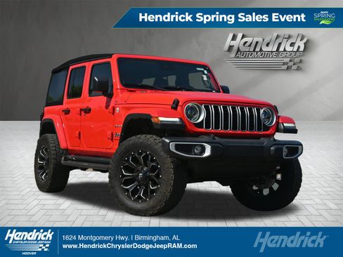 Used 2024 Jeep Wrangler Sahara w/ Safety Group image 1