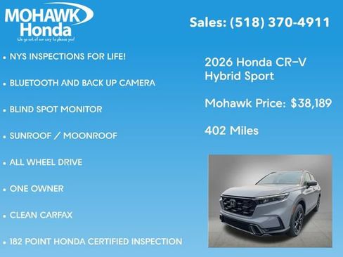 Used 2026 Honda CR-V Sport image 8