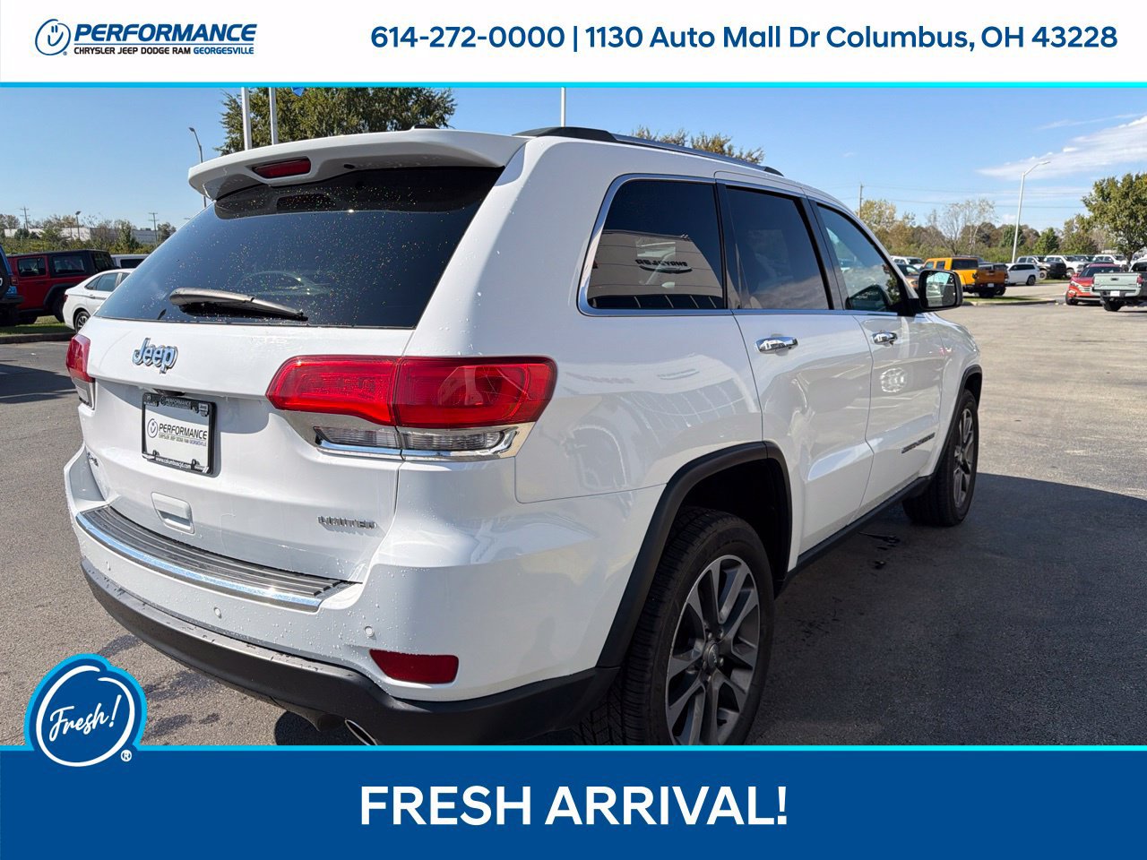 Used 2018 Jeep Grand Cherokee Limited AWD/4WD image 10