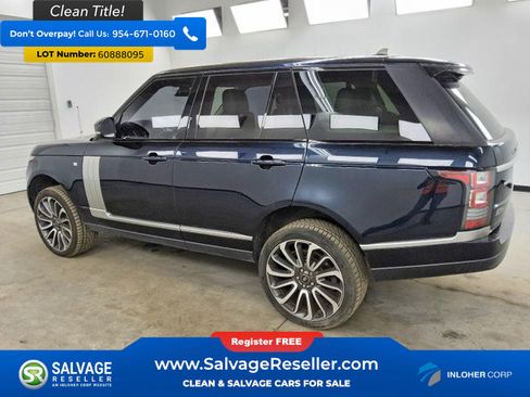 Used 2016 Land Rover Range Rover Supercharged AWD/4WD image 3
