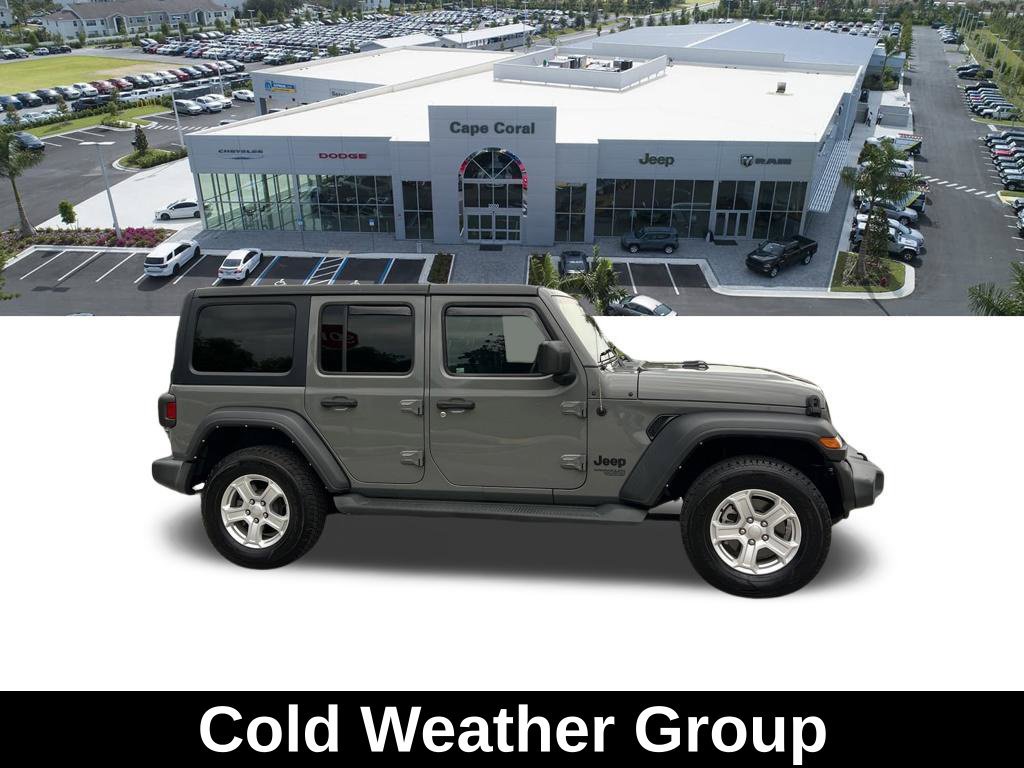 Used 2021 Jeep Wrangler Unlimited Sport w/ Cold Weather Group AWD/4WD image 4