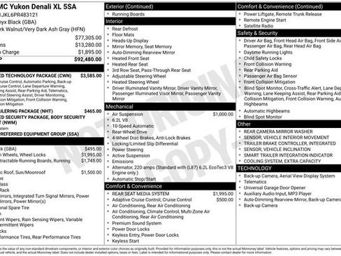 Used 2023 GMC Yukon XL Denali w/ Advanced Technology Package image 2