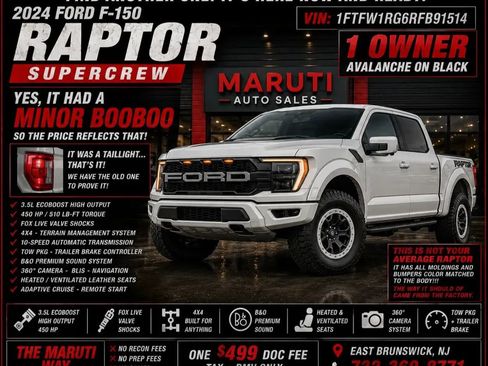 Used 2024 Ford F150 Raptor AWD/4WD image 39