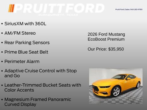 Used 2026 Ford Mustang Premium RWD image 25