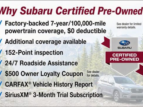 Certified 2026 Subaru Forester w/ Base/Premium Plus Package AWD/4WD image 4