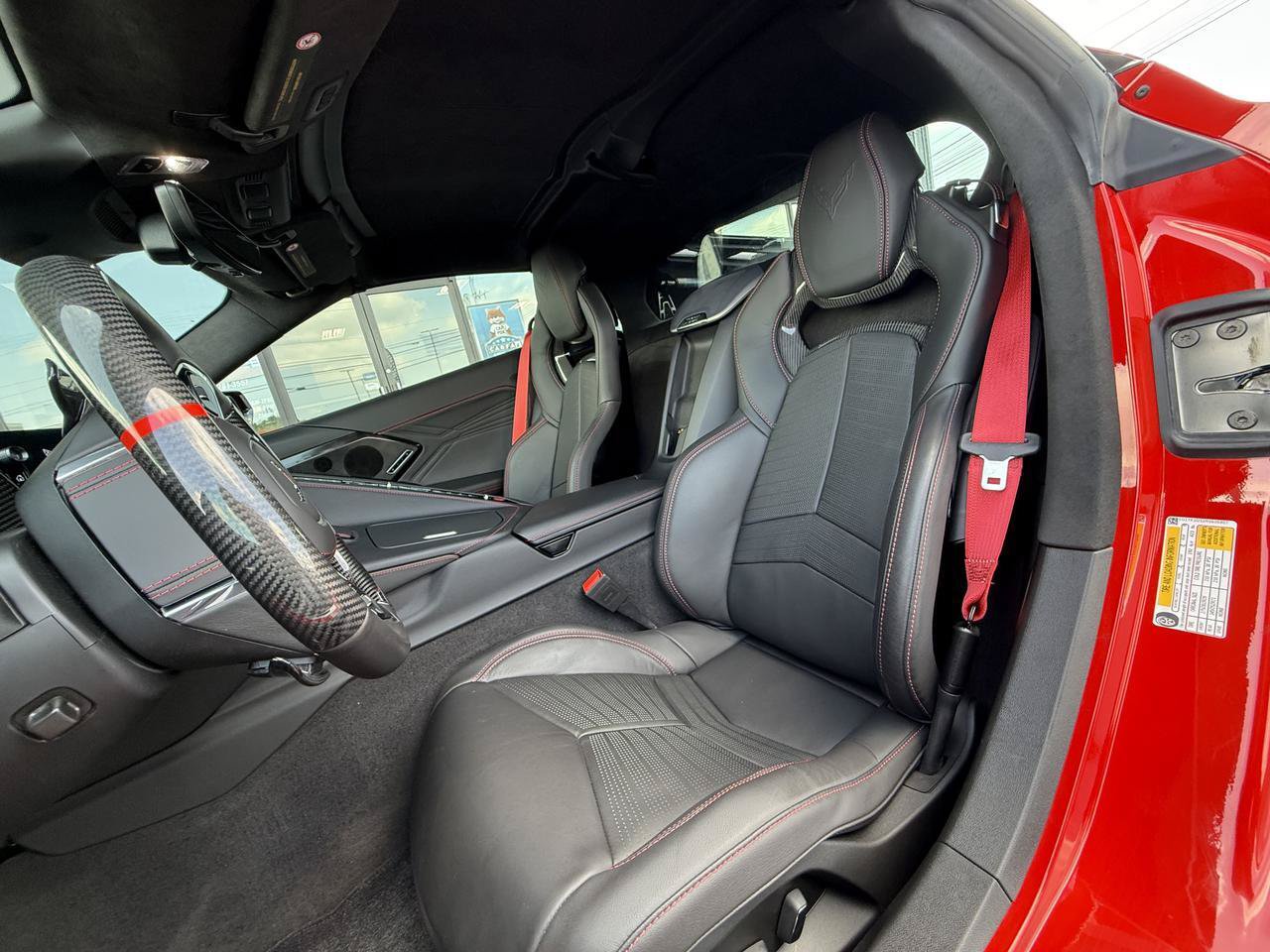 Used 2024 Chevrolet Corvette Z06 Coupe w/ 3LZ w/ Stealth Interior Trim Package RWD image 17