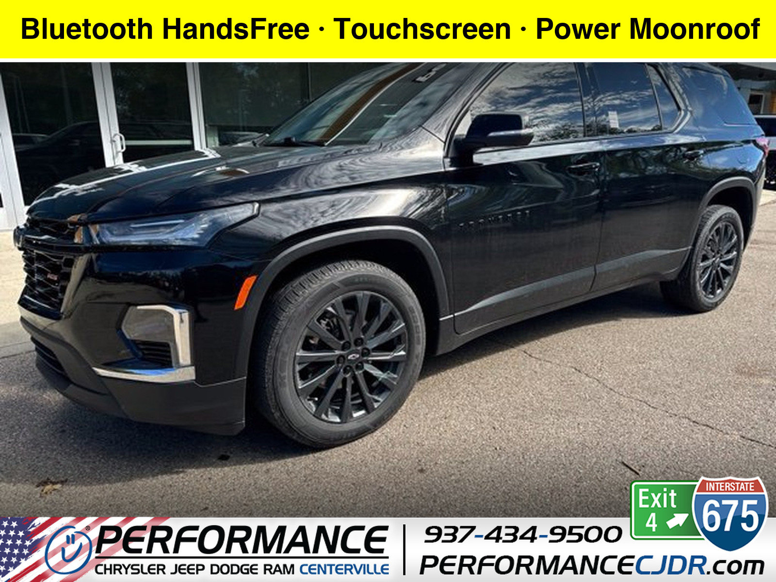 Used 2023 Chevrolet Traverse RS w/ LPO, Floor Liner Package AWD/4WD image 1