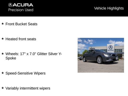Certified 2019 Acura ILX FWD image 17