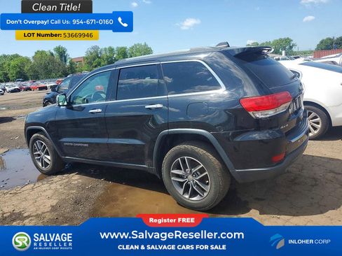 Used 2017 Jeep Grand Cherokee Limited AWD/4WD image 3