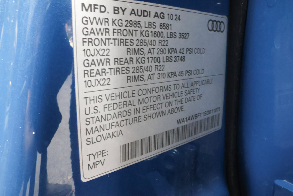 Used 2025 Audi SQ8 Premium Plus w/ S Sport Package AWD/4WD image 43