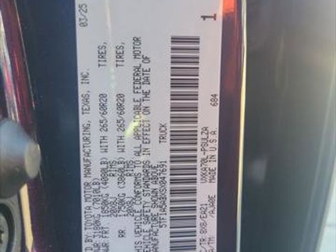 Certified 2025 Toyota Tundra Limited image 36