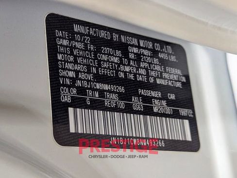 Used 2022 Nissan Rogue Sport SL image 35