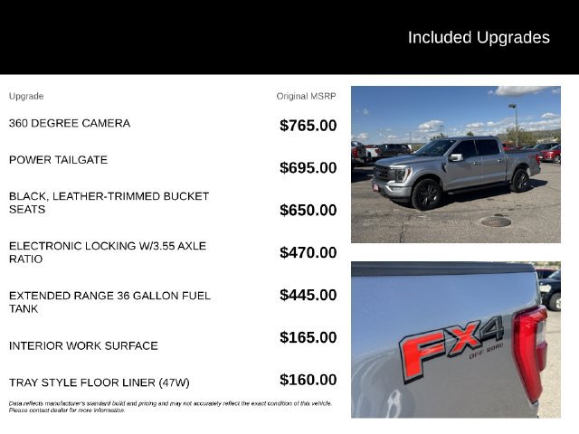 Used 2021 Ford F150 Lariat w/ Equipment Group 502A High AWD/4WD image 11