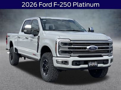 New 2026 Ford F250 Platinum w/ Platinum Plus Package