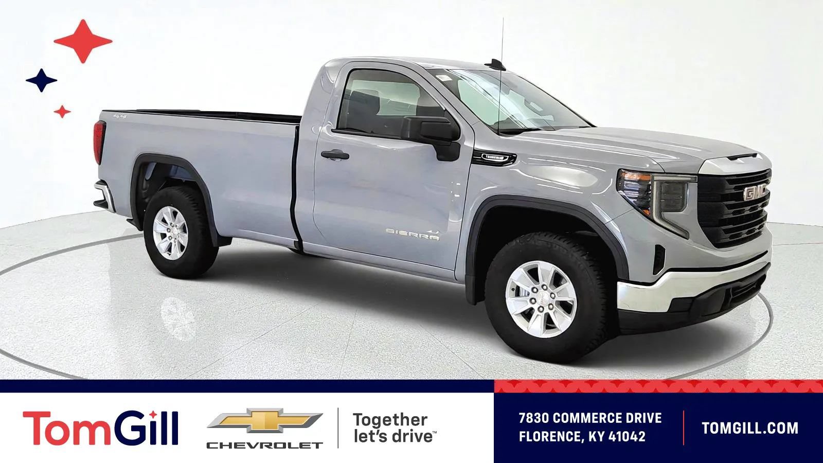 Used 2025 GMC Sierra 1500 Pro w/ Pro Value Package AWD/4WD image 1