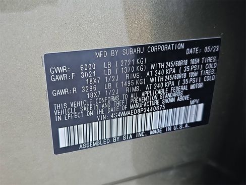 Certified 2023 Subaru Ascent Premium w/ Convenience Package image 37