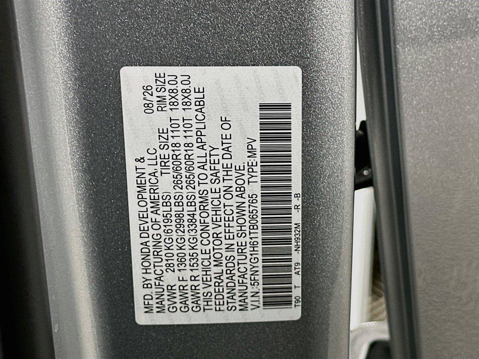 New 2026 Honda Pilot TrailSport image 24