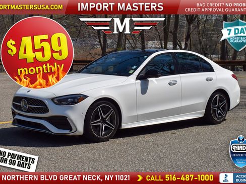 Used 2023 Mercedes-Benz C 300 4MATIC Sedan w/ AMG Line w/ Night Package image 1