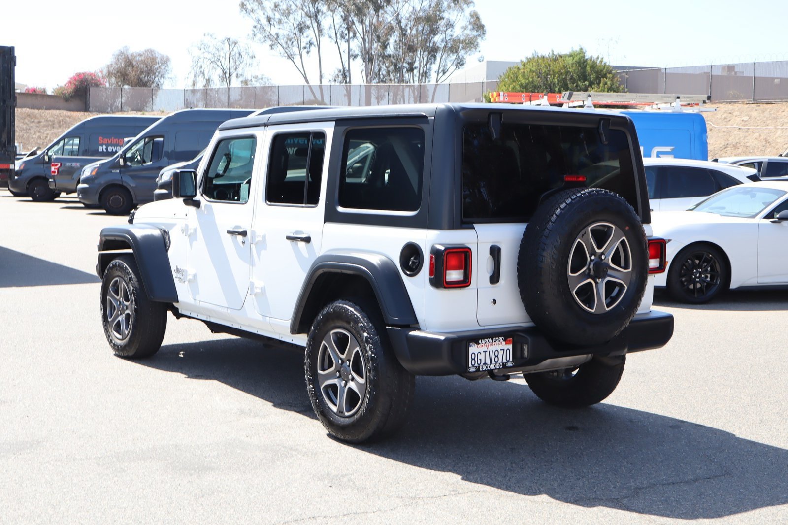 Used 2018 Jeep Wrangler Unlimited Sport S AWD/4WD image 48