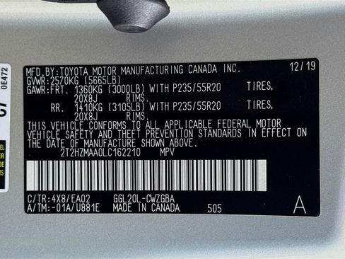 Certified 2020 Lexus RX 350 FWD w/ Premium Package image 33