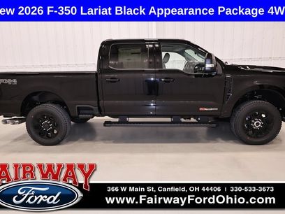 New 2026 Ford F350 Lariat w/ Black Appearance Package
