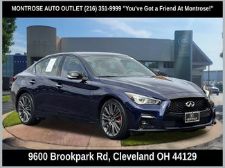 Used 2021 INFINITI Q50 Red Sport 400 AWD/4WD video 1