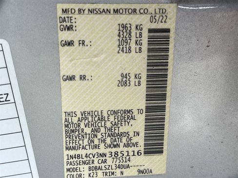 Used 2022 Nissan Altima 2.5 SR image 38