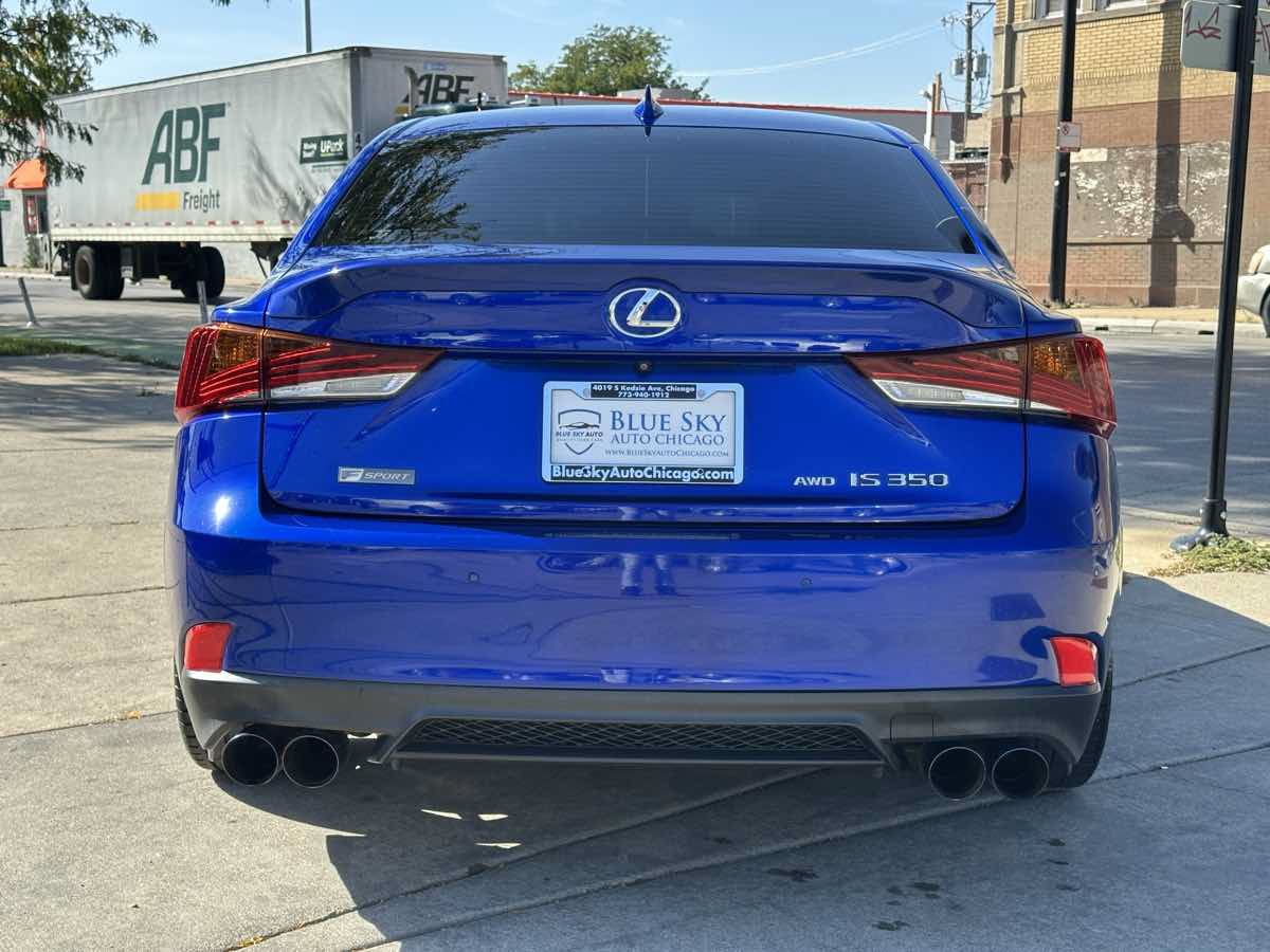 Used 2020 Lexus IS 350 F Sport w/ Blackline Edition AWD/4WD image 6