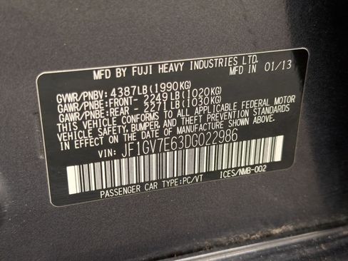 Used 2013 Subaru Impreza WRX Sedan image 36