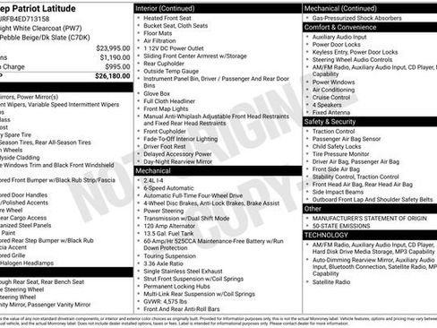 Used 2014 Jeep Patriot Latitude image 7