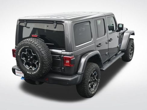 Used 2021 Jeep Wrangler Unlimited Rubicon 4xe w/ Steel Bumper Group AWD/4WD image 26