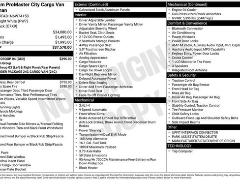 Used 2022 RAM ProMaster City Tradesman w/ Window Group 04 image 15
