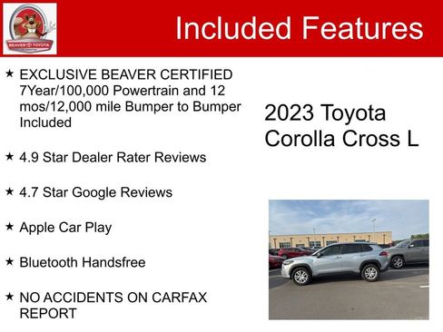Used 2023 Toyota Corolla Cross L image 5